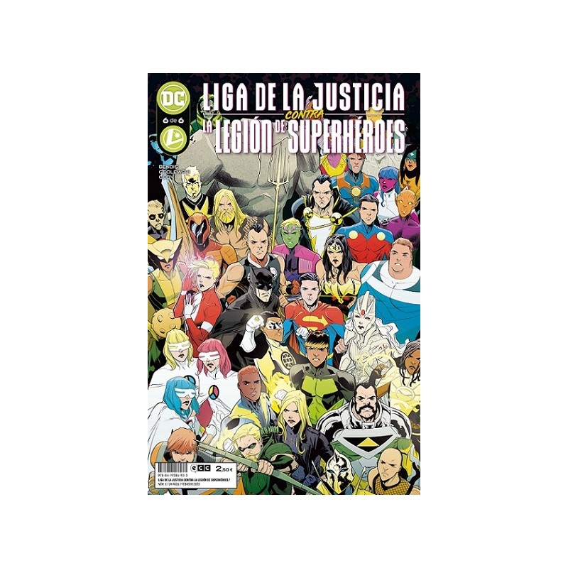 LIGA DE LA JUSTICIA CONTRA LA LEGIÓN DE SUPERHÉROES Nº 06 (DE 06)
