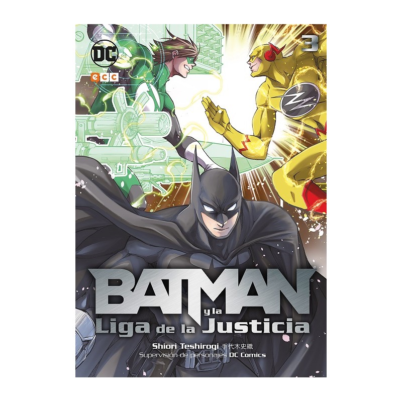 BATMAN Y LA LIGA DE LA JUSTICIA Nº 03 (Manga)