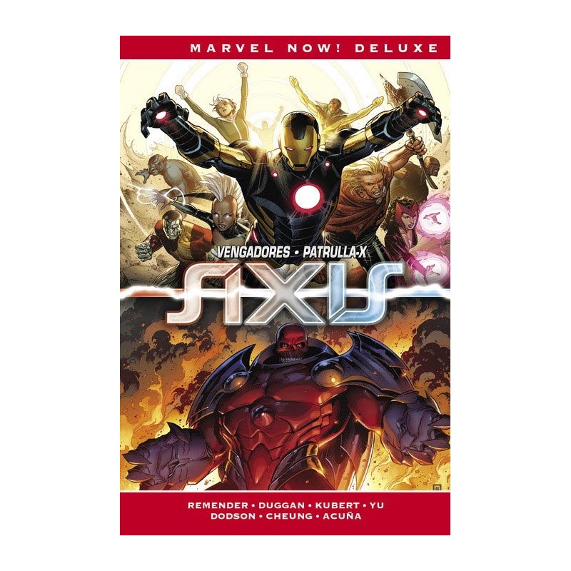 IMPOSIBLES VENGADORES 3: AXIS (MARVEL NOW! DELUXE)